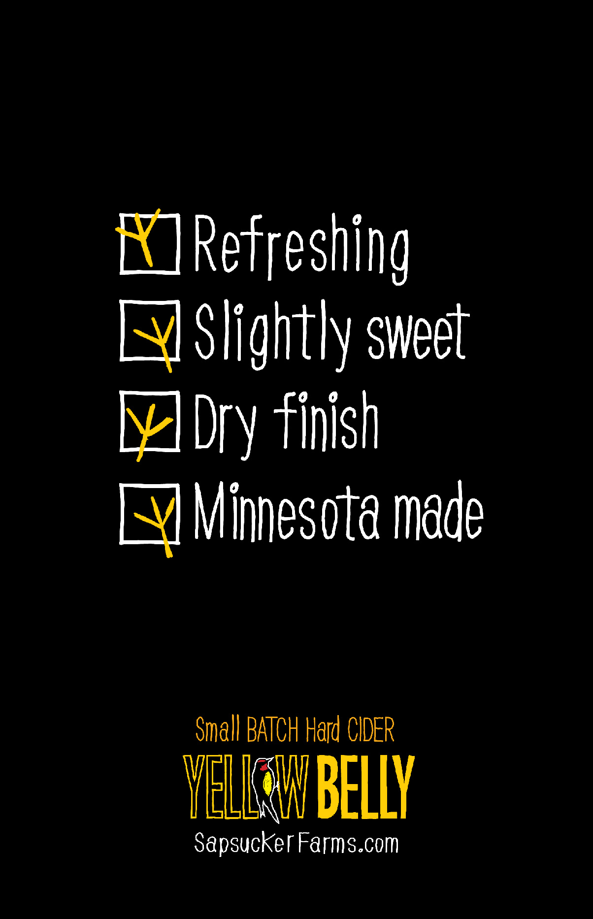 yellowbellychecklist